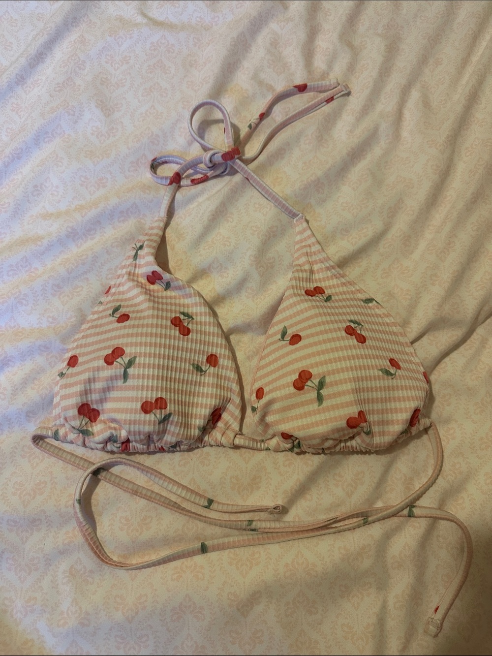 Hollister triangle bikini top